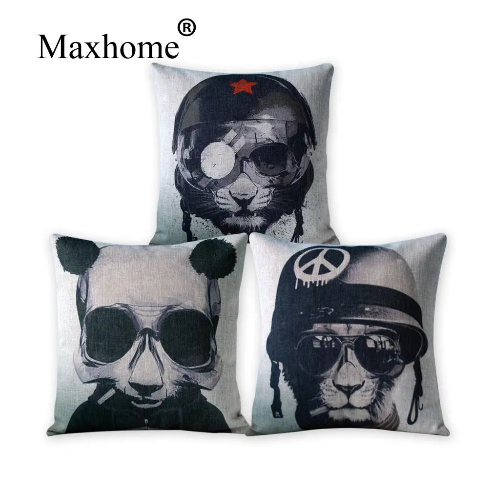 Cool Throw Pillows Roselawnlutheran - Cartoon Soldier Cotton Linen Pillowcase Sofa Room Square Cool Panda Decorativepillow Home Decor Throw Pillow cool throw pillows roselawnlutheran - cartoon soldier cotton linen pillowcase sofa room square cool panda decorativepillow home decor throw pillow