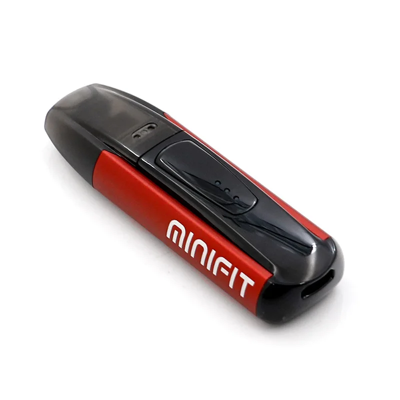 Justfog minifit стартовый набор 370 мАч vape мини стартовый набор и новейший Minifit керамический Pod 1,5 мл емкость Pod электронная сигарета vape комплект - Цвет: red
