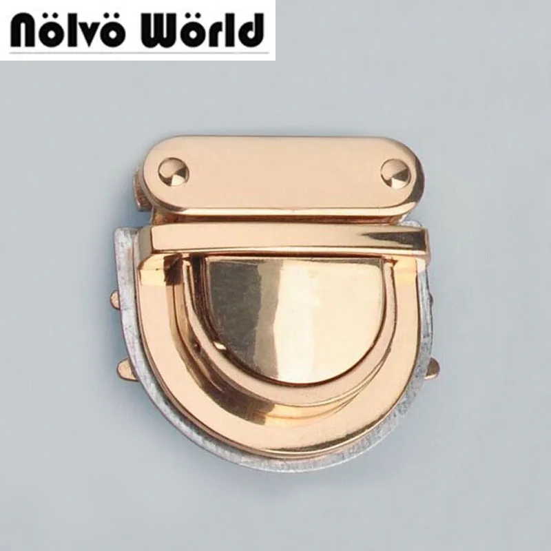 

10pcs 5 colors 38*43mm high quallity DIY purse bag,man briefcase bags handbags tunk lock