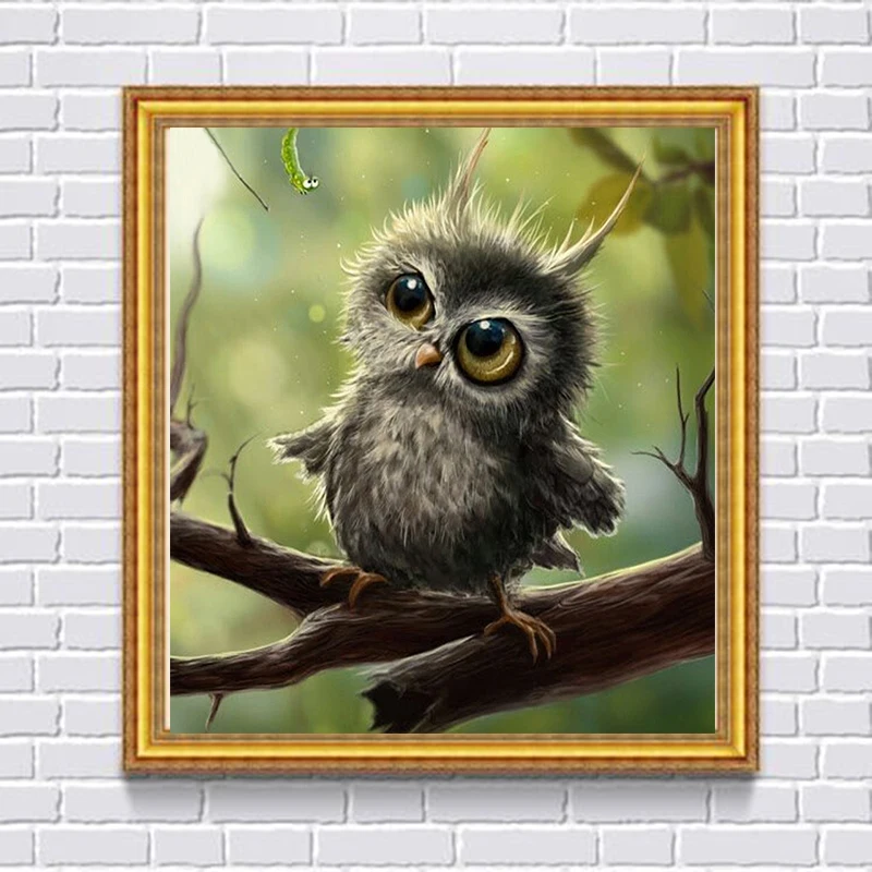 Алмазная картина DIY набор Детская игрушка маленькая птица любовник животное