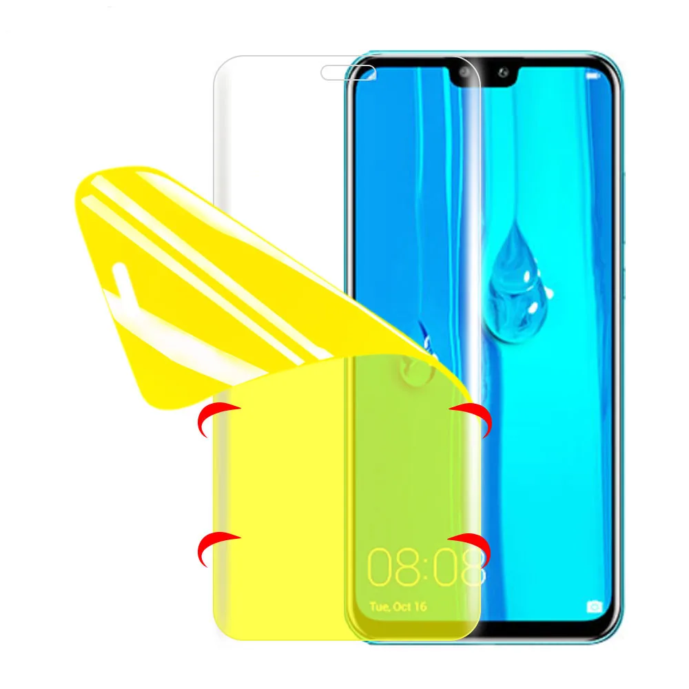

7D Full Cover Hydrogel Protective Film for Huawei Y9 2019 Y7 Prime / Pro Y5 Y6 Pro 2018/2019 Honor magic 2 Screen Protector Film