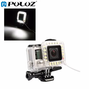 

For Go Pro Accessories New design USB Lens Ring LED Flash Light Shooting Night for GoPro HERO4 HERO3+ HERO 4 3+ Sports Camera