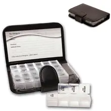 7 дней еженедельно таблетки путешествия медицина коробка Диспенсер держатель планшета Органайзер 7 дней таблетки кошелек