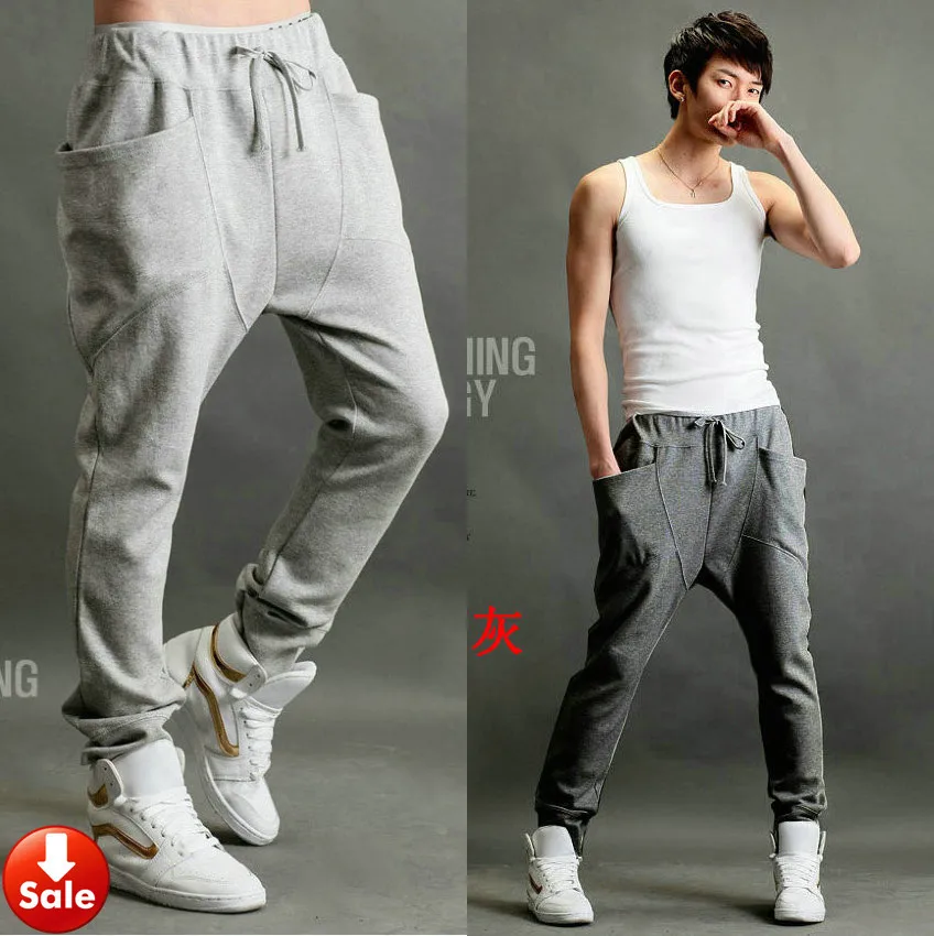 NWT Men Women Korean Style Casual Athletic Hip Hop Dance Sporty Harem ...