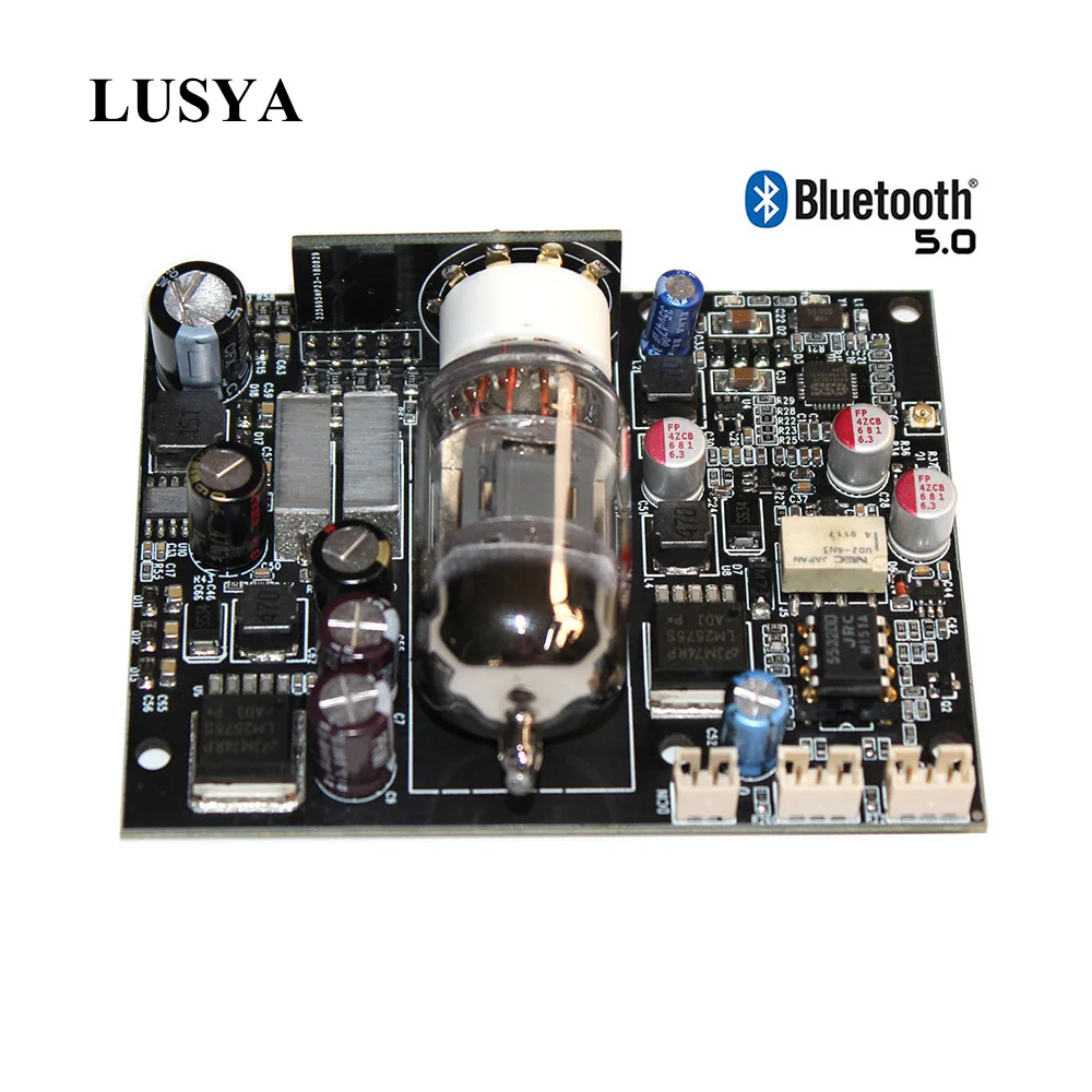 Lusya 12AUX7 ламповый усилитель ES9018 декодер CSR8675 беспроводной без потерь Bluetooth 5,0 аудио прием LDAC поддержка 24 бит/96 кГц T0684