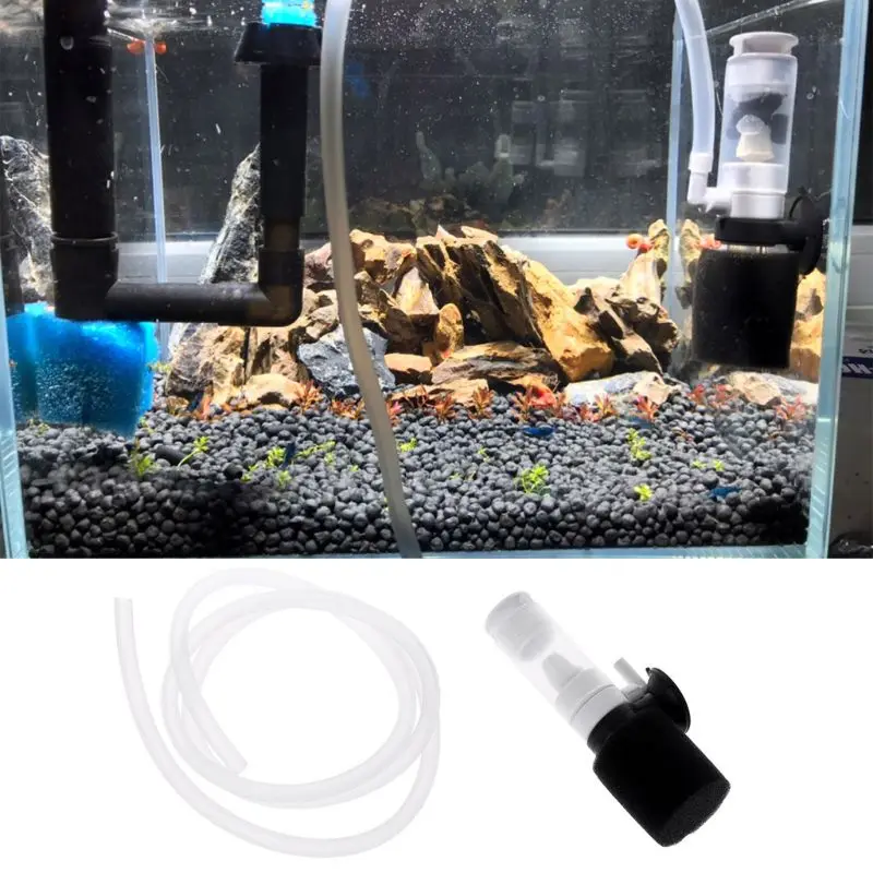 

1PC Aquarium Air Pump Mini Biochemical Sponge Filter Oxygen Pump Skimmer Fish Tank Products