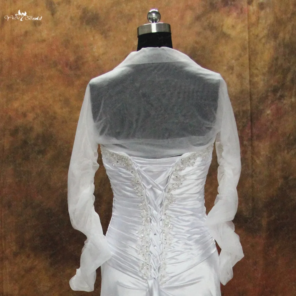RSJ101.bridal tulle bolero