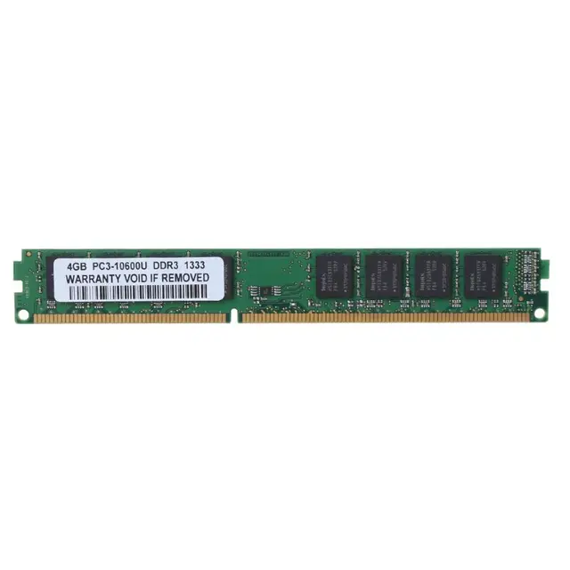 Best Offers DDR3 4GB 1333MHz PC3-10600U 10600 240 PIN 2RX8 DIMM RAM Desktop Memory For All  