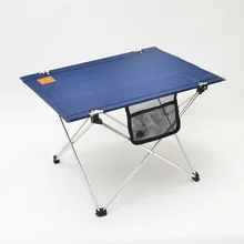 Открытый алюминиевый складной стол Сверхлегкий, Портативный Кемпинг, барбекю Настольный Кофе простая мебель для отдыха