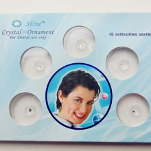 5 шт. зубные оральные зубы драгоценные камни Кристаллы украшение зуба прозрачный цвет