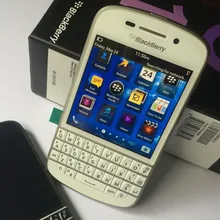 Разблокированный мобильный телефон Blackberry Q10 8MP 2GB ram 16GB rom сенсорный экран+ Qwerty клавиатура