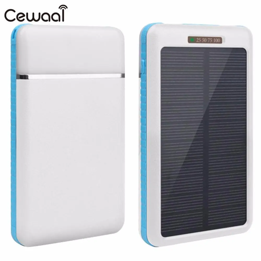 Buy Cewaal Solar Power Panel Bank Case DIY Box Kit