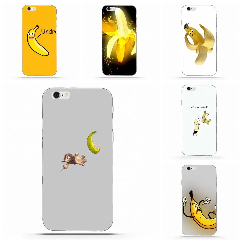 

Wexoeq For Xiaomi Mi6 Mi 6 A1 Max Mix 2 5X 6X Redmi Note 5 5A 4X 4A A4 4 3 Plus Pro TPU Phone Cases Funny Banana