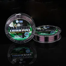 Hot Sales 100m Nylon Line Extreme Strong Fishing 100 Nylon Fishing Line Japanese Leader Fluorocarbon Fishing