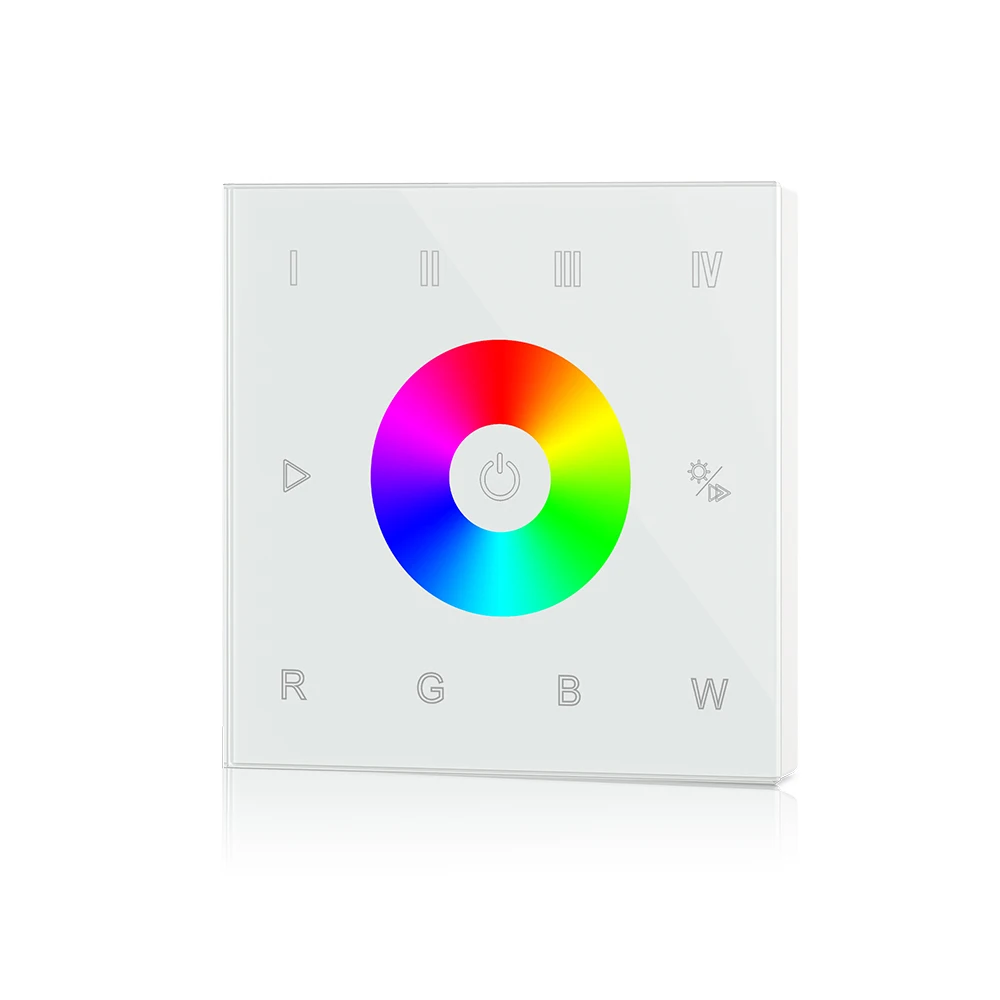 T14 (Новый) Настенная сенсорная панель RGB/RGBW (2 в 1) светодиодный DMX512 мастер и RF 2 4 г