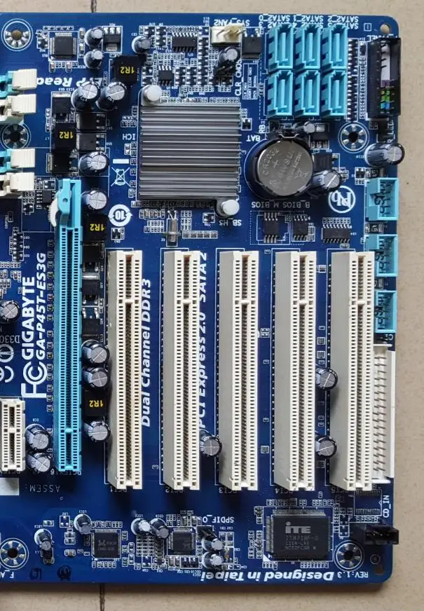 Оригинальная материнская плата для Gigabyte GA-P45T-ES3G LGA 775 DDR3 P45T-ES3G 16GB P45 настольная материнская плата