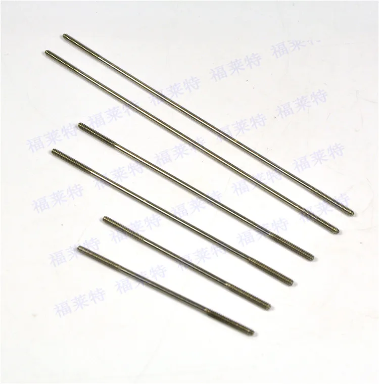 5pcs M2 Metal Push pull Rods 60mm 80mm 90mm 150mm For RC Airplane
