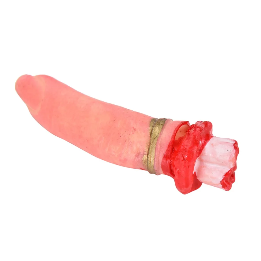 5pcsset hot halloween horror bloody severed fingers chopped chop party prop decoration wholesale