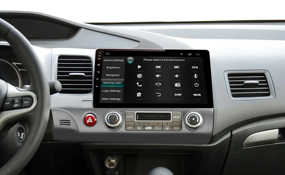 Top AWESAFE 2 din Android 8.1 Car Radio Multimedia video player gps navigation For Honda Civic 2006 2007 2008 209 2010 2011 dvd 8
