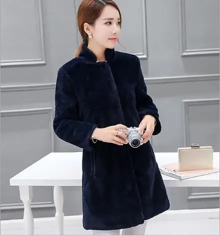 Fourrure Z97 La Outwear Femmes Artificielle Faux Clobee Chaud 2018 Plus Femme Manteau Furry Taille De D'hiver Veste qaxTpR