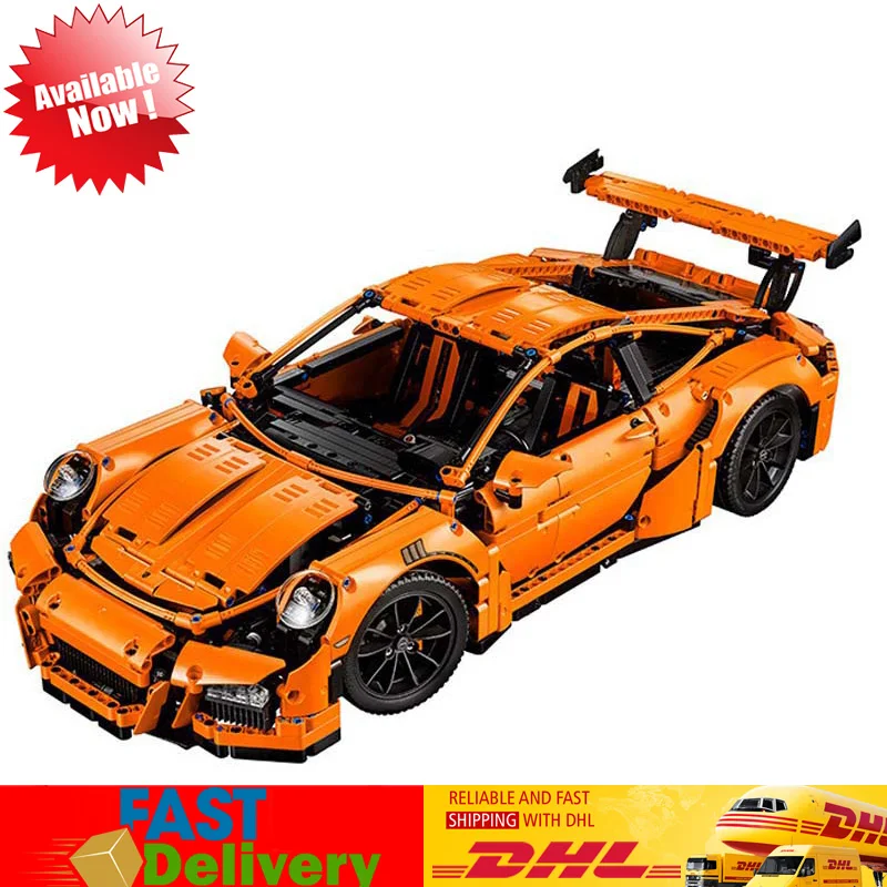 

Clone Legoings 42056 LEPIN 20001 20001B Technic Series Race Car Model Building Kit Blocks Bricks Set Boy's Birthday Gifts