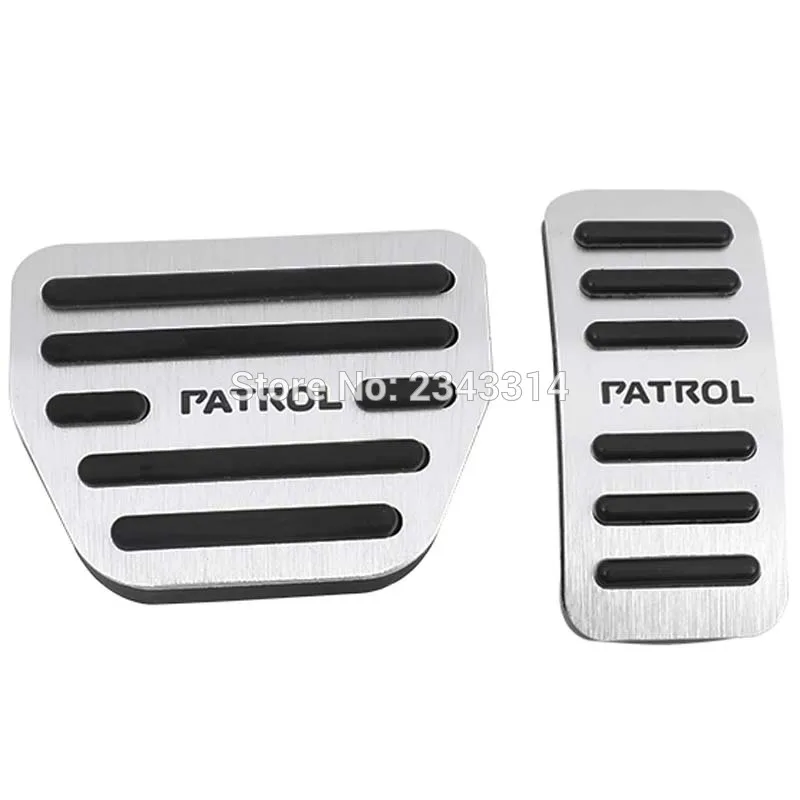 For-Nissan-Patrol-Y62-2014-2017-2018-Aluminum-AT-Accelerator-Pedal-Gas-Brake-Pad-Pedal-Protectors (1)