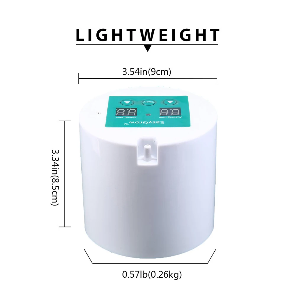 

Garden Plant Drip Irrigation Kit Self Watering System Auto Watering Vacation Watering Timer QJ888