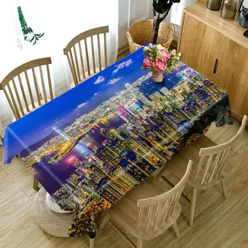 

round wedding backdrop Tablecloth Waterproof Table cloth rectangular table cover Coffee Customized size Pillowcase