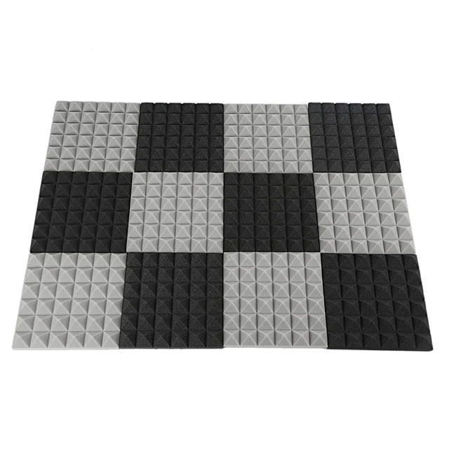 Hot Charcoal Acoustic Foam Tiles Soundproofing Panels Studio Acoustic Foam Tiles Soundproofing