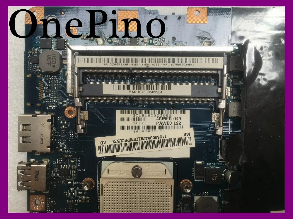  NAWE6 LA-5754P LA-5754P fit for G565 Z565 Motherboard Without HDMI port tested working