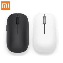 Оригинальная беспроводная мышь Xiaomi Mini 1200 точек/дюйм 2,4 г, портативная мышь с УФ-покрытием для ноутбука, ноутбука, компьютера