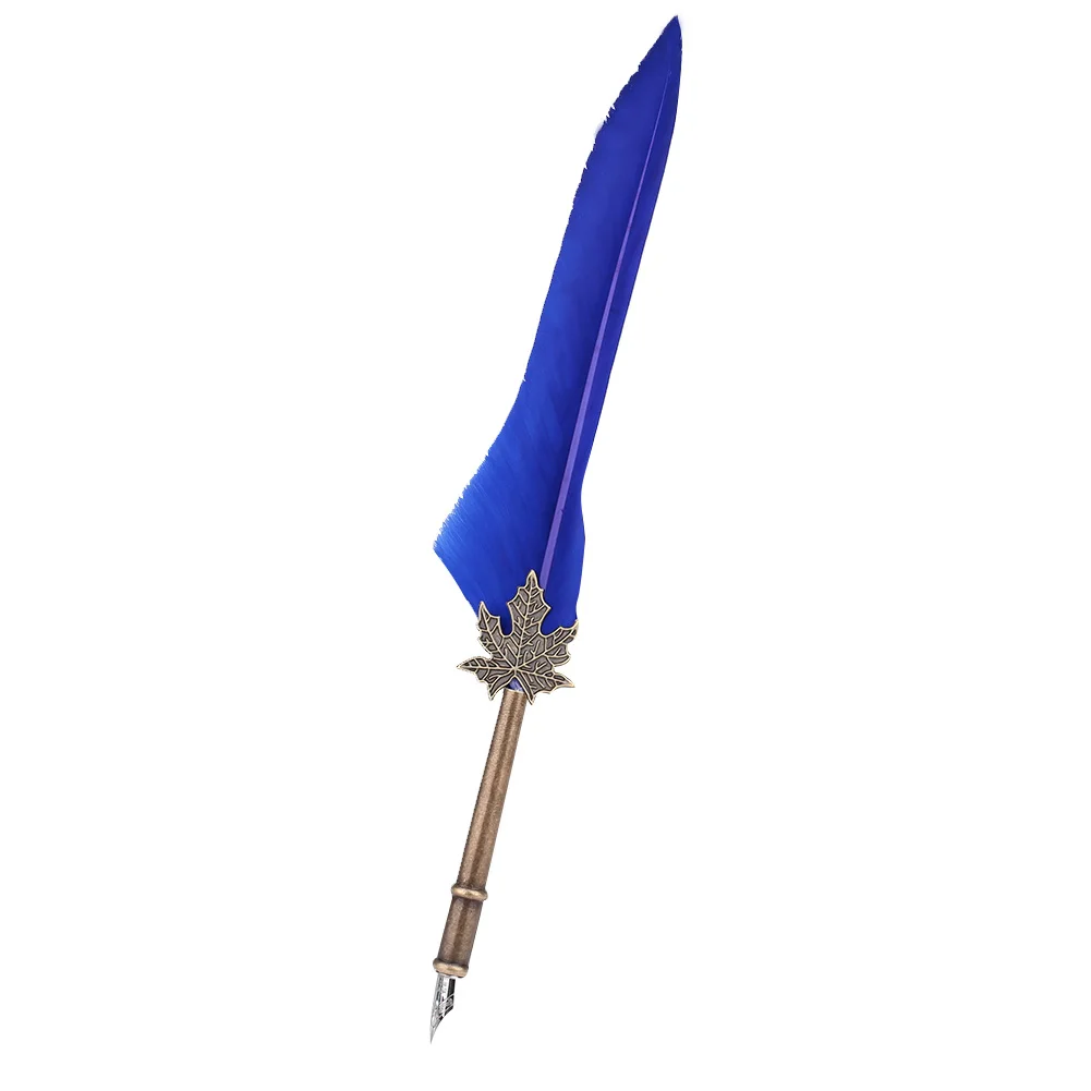 Royal Blue Наборы Килл ручка окунутая в воду рождественские подарки на день рождения Практичный Настольный Ретро День Святого Валентина аксессуары для мальчиков и девочек - Цвет: Royal Blue