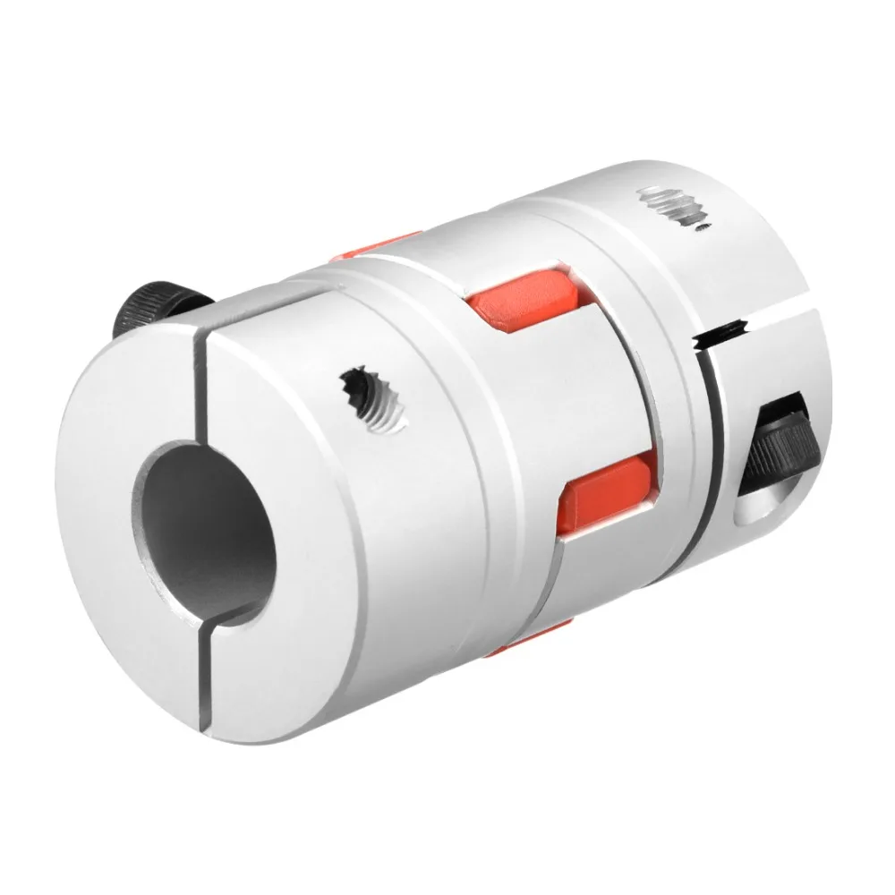 

Uxcell High Quality L66xD40 17mm to 17mm Shaft Coupling Bore Flexible Coupler Joint High Hardness for M6 Servo Stepped Motor