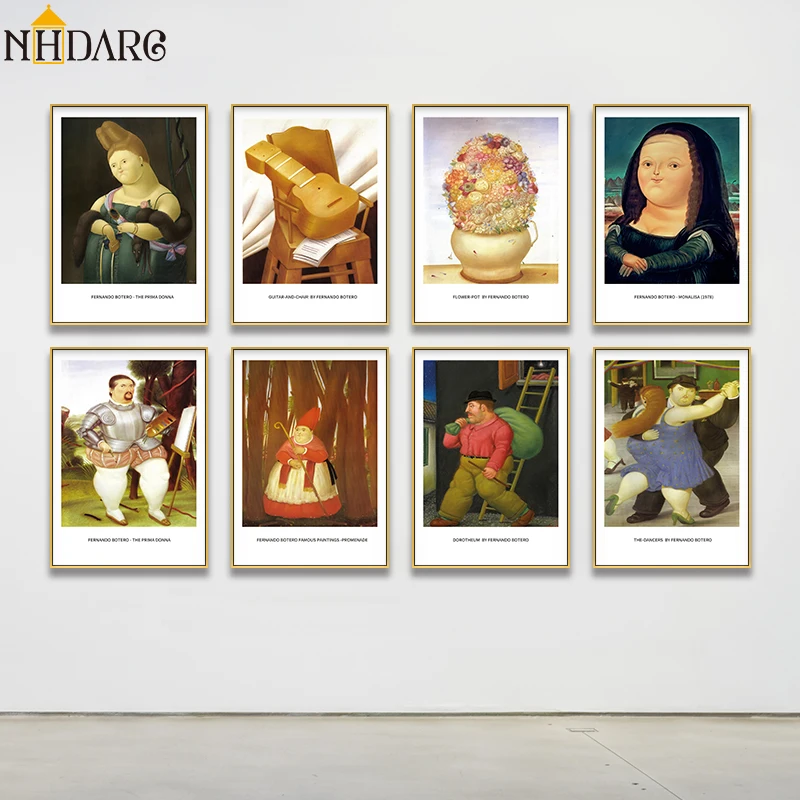 

World Famous Paintings Collection Funny Mona Lisa Canvas Print Painting Poster Art Wall Pictures Living Room Home Decoration