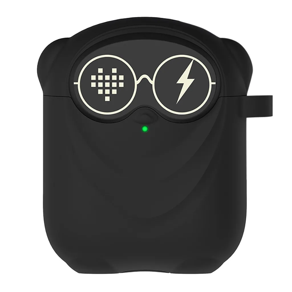 Чехол для Bluetooth наушников VOBERRY силиконовый защитный чехол от потери Apple Airpods