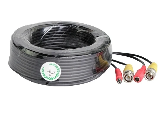 

Security BNC 15M 49FT DC Power Cable For CCTV Security Camera