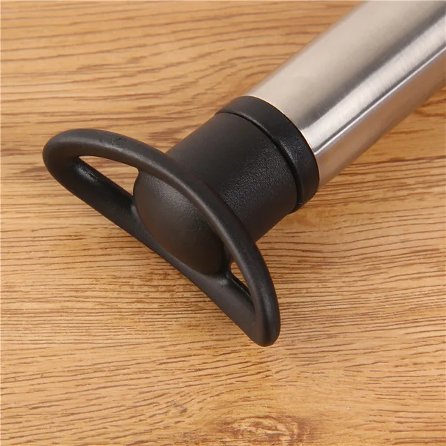 Wine Stopper With Vacuum Pump Bar Accessories Air lock Aerator Stainless Steel Bottle Stopper Keep Wine Fresh Saver Sealing 3