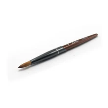 Оценочная кисть для краски, Чистый колонок, Соболь, УФ-гель, акриловая кисть для ногтей, ручка, инструмент для ногтей, художественный дизайн, кофе