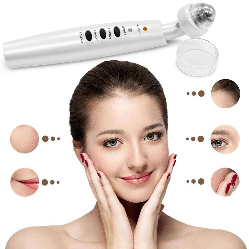 Far Infrared Red Light Photon Warming Therapy Negative Ion Eye Care Anti Aging Wrinkle Removal Beauty Massager Pen|beauty care|eye careion eye |