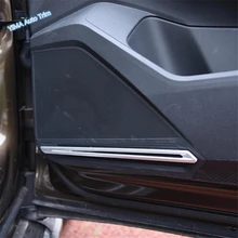 Lapetus Car Styling Side Car Porta Altoparlante Stereo Audio Suono Striscia di Copertura Trim ABS Misura Per Volkswagen VW Tiguan MK2 2016-2019