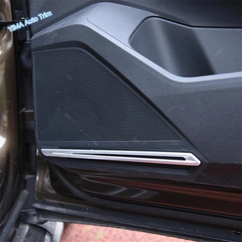 

Lapetus Car Styling Side Car Door Stereo Speaker Audio Sound Strip Cover Trim ABS Fit For Volkswagen VW Tiguan MK2 2016 - 2020