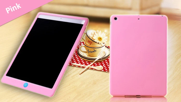 Мягкий цветной чехол Suger для iPad Air 2 Air2 силиконовый защитный A1566 A1567 air планшета|cover