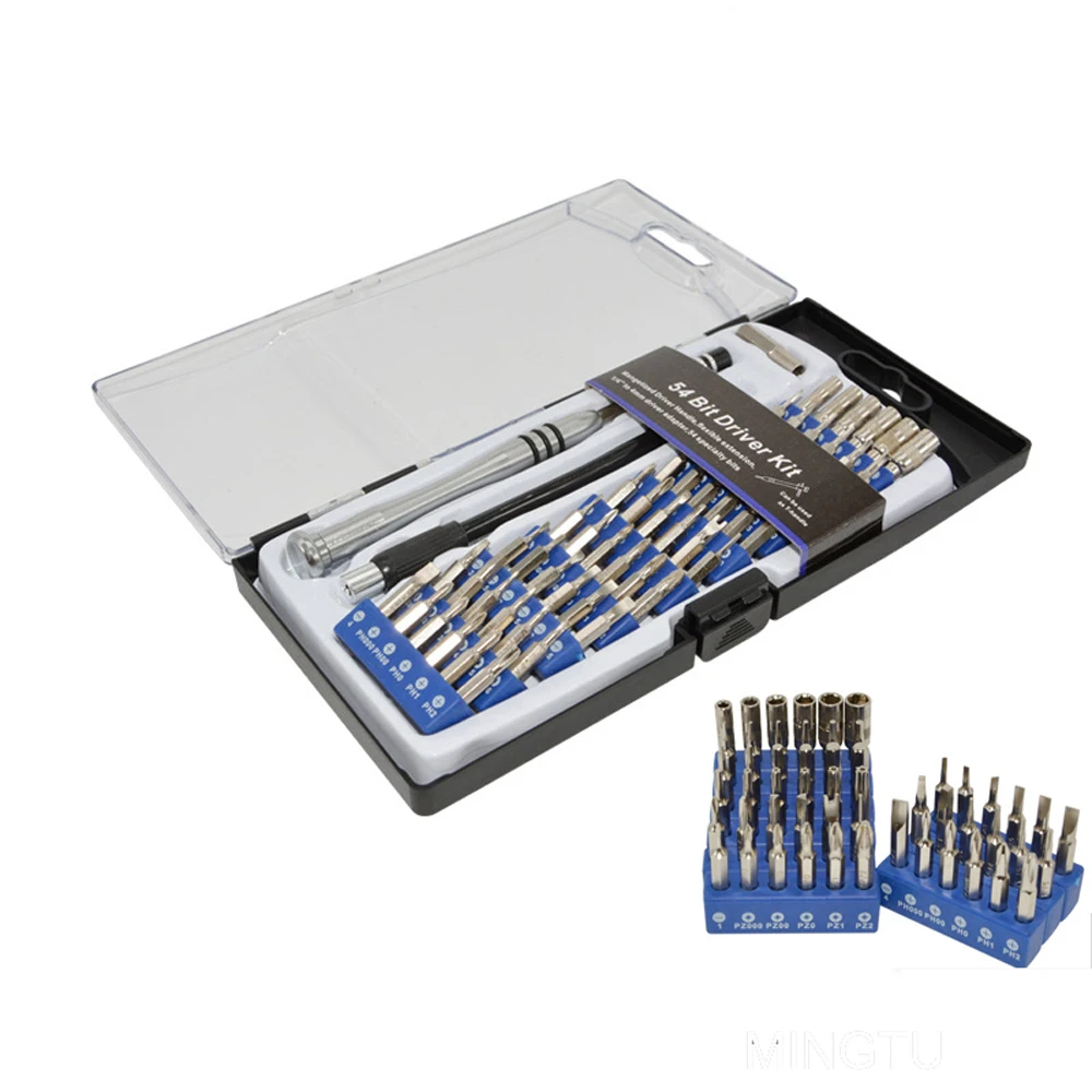 

54 In 1 Magnetic Screwdriver Tool Set Precision Electron Torx hand tools Kit Opening Repair Phone Tools for Samsung iPhone