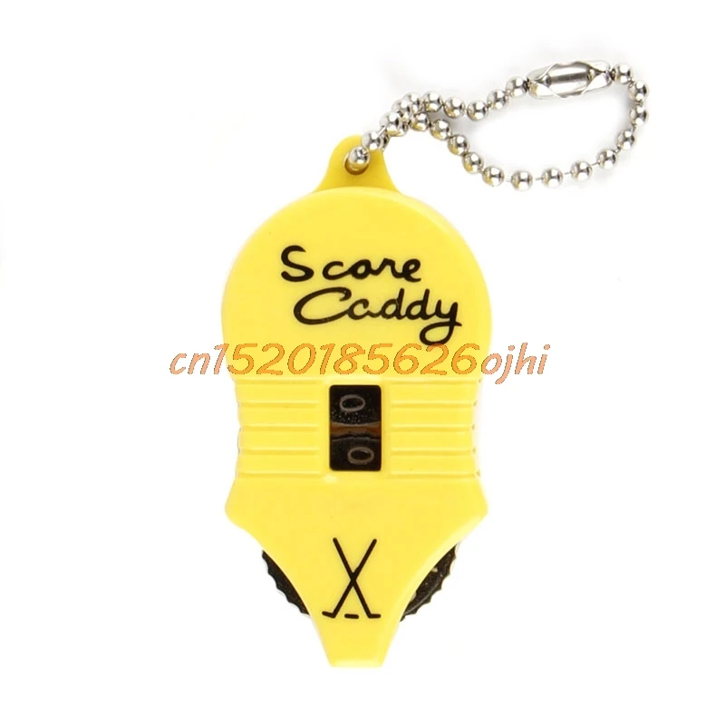 

Mini Golf Score Counter Tally Keeper Number With Key Chain Golf #H030#