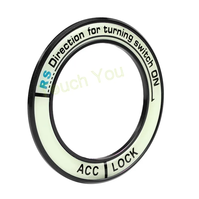 Luminous Alloy Car Ignition Switch Cover Auto Accessories Car Stickers Circle Light Decoration For TOYOTA COROLLA LEVIN Motor HTB1AHFfKVXXXXaUXFXXq6xXFXXXH - Luminous Alloy Car Ignition Switch Cover Auto Accessories Car Stickers Circle Light Decoration For TOYOTA COROLLA LEVIN Motor