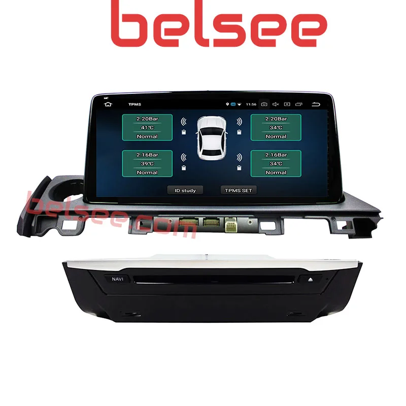 Belsee для Mazda 6 2013 2018 10 25 дюймов IPS экран Android 9 Восьмиядерный 4 Гб Радио Стерео GPS