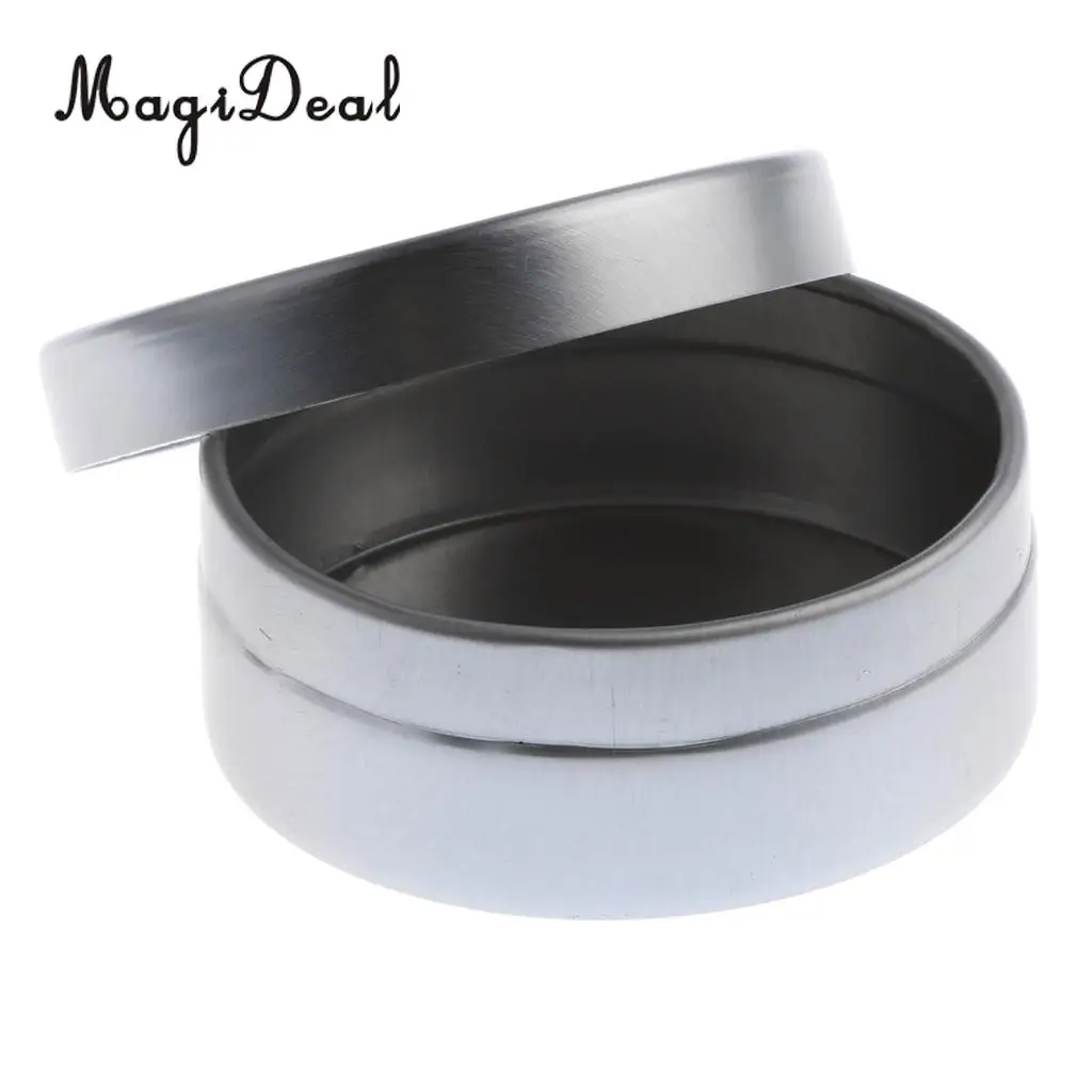 TOP 10x 10g Round Aluminum Cosmetics Cream Empty Lip Balm Containers Jars Tin Makeup Box Crafts Pot Bottle Screw Thread