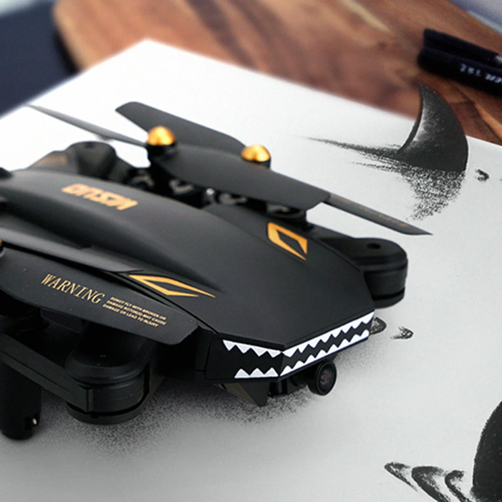 Дрон VISUO XS809S Shark Dron 720P WIFI FPV с широкоугольной HD камерой складной Радиоуправляемый