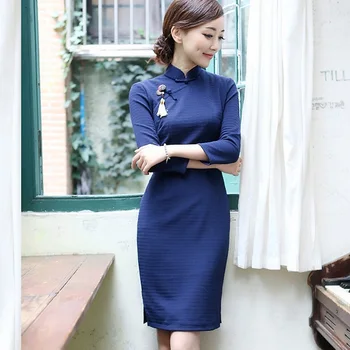 

Chinese oriental dresses modern cheongsam qipao vietnam clothing ao dai dresses FF502