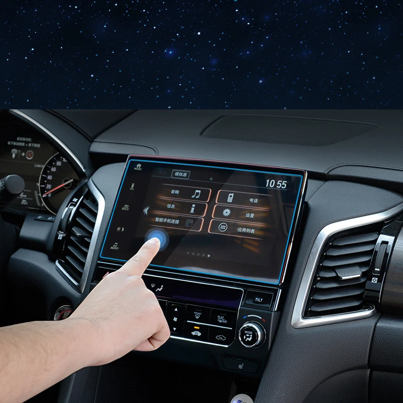 1 шт. для Ford Kuga Escape и Infiniti QX60 наклейка на экран GPS-навигации закаленная стальная